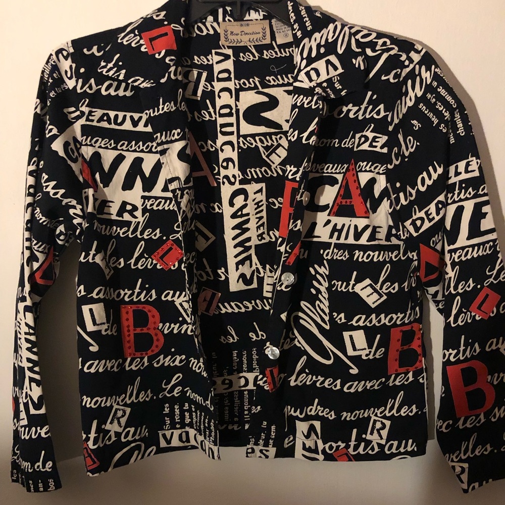 Vintage new direction blazer